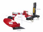 Schéma de mesure avec indications dimensionnelles du produit