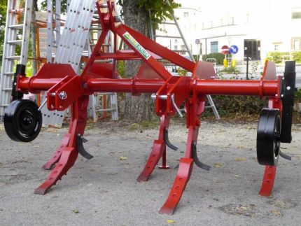 Vue rapprochée du décompacteur montrant 5 dents alignées
