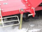 Vue de profil avec indication des points de fixation