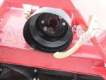 Photo de la transmission et des couvercles de protection