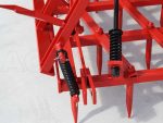 Détail du chassis peint et des soudures renforcées