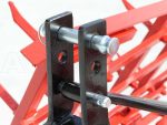 Détail du système de verrouillage lors du repliage